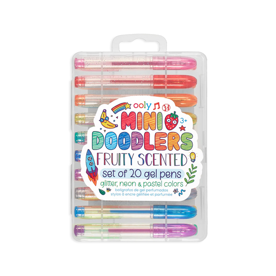 Ooly Mini Doodlers Fruity Scented Gel Pens