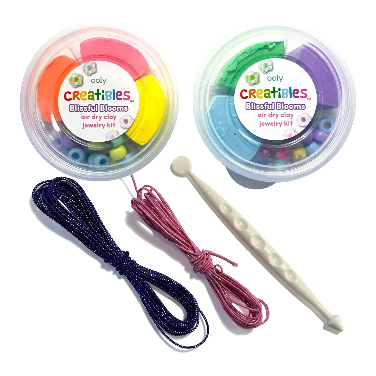 Ooly Creatibles Air Dry Clay Jewelry Kit