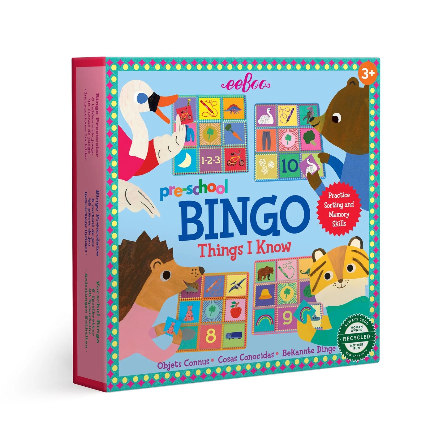 Eeboo Preschool Things I know
