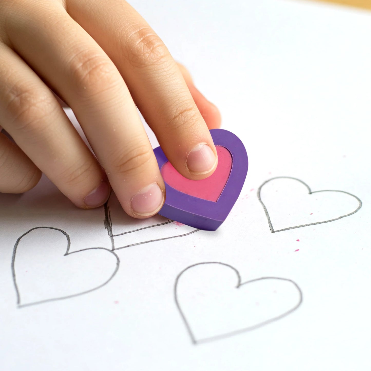 Ooly - Hearts in Bloom Puzzle Erasers