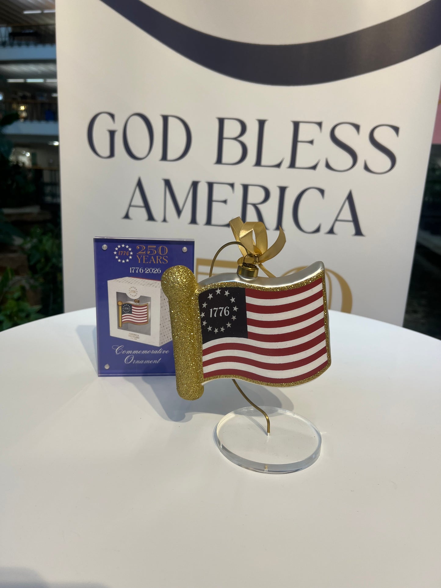 Commemorative American Ornament by Texan Christmas