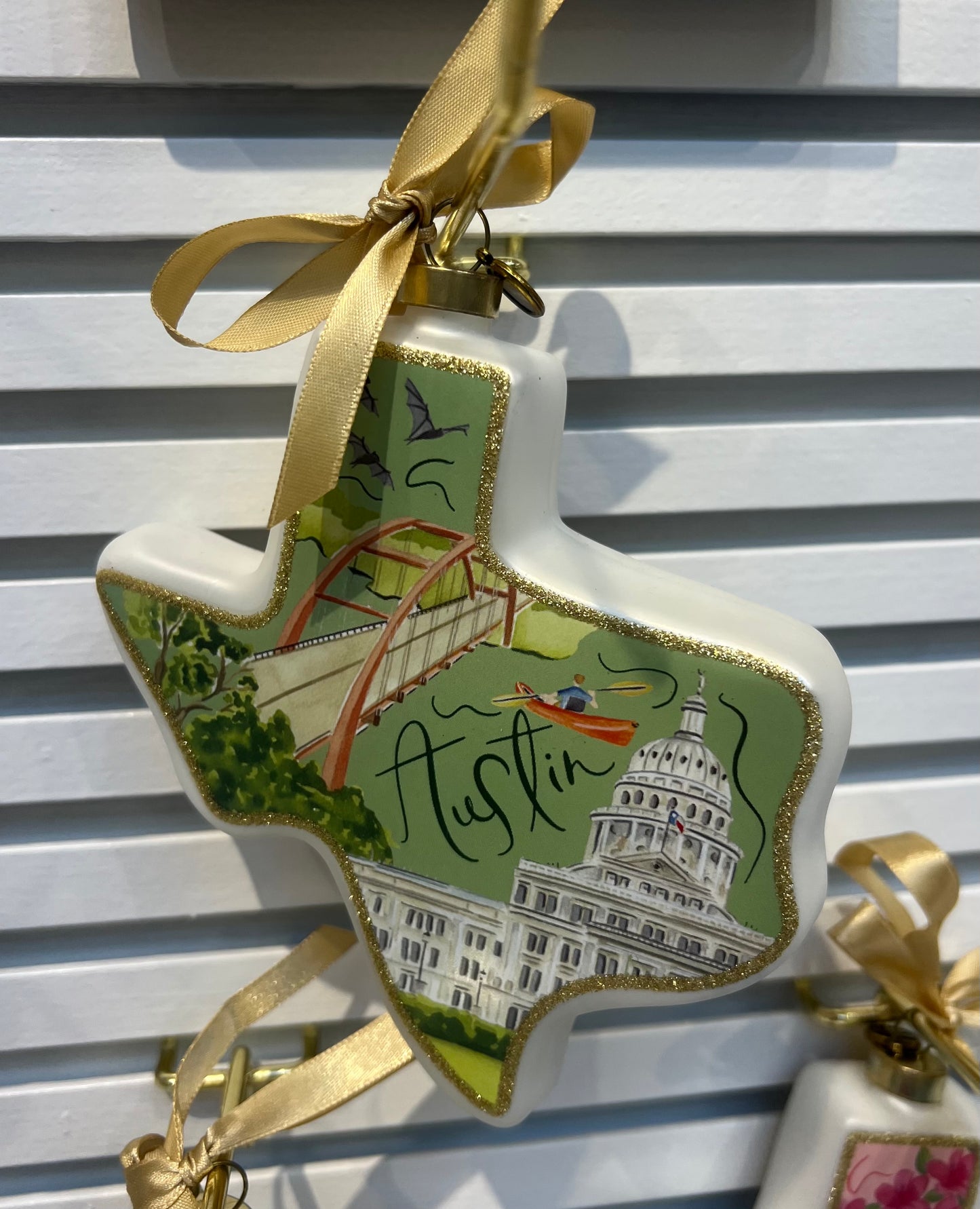 Texan Christmas City Ornaments