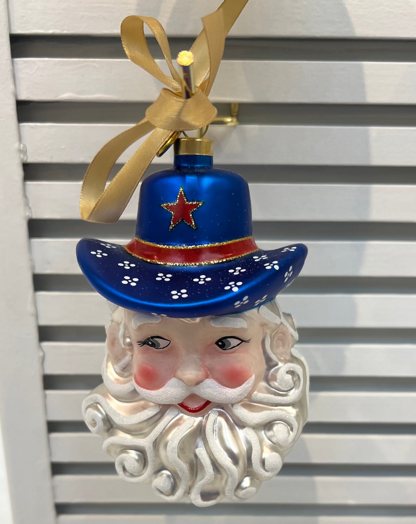 Texan Christmas Gameday Santa