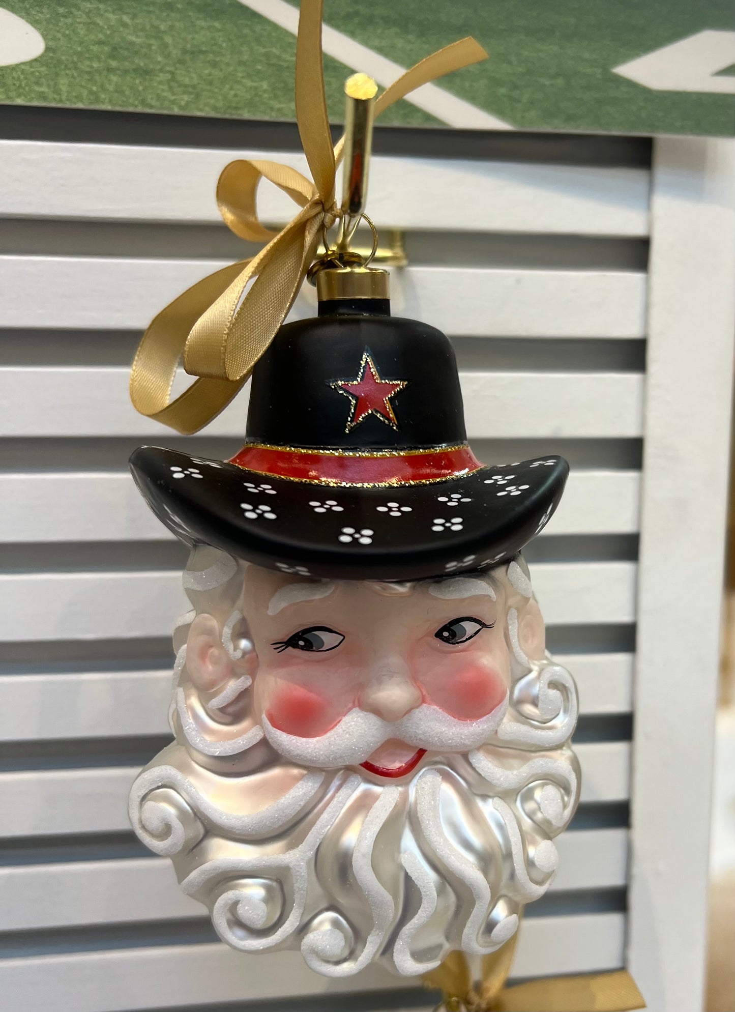 Texan Christmas Gameday Santa