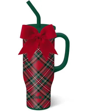 Swig Christmas Plaid 30 oz