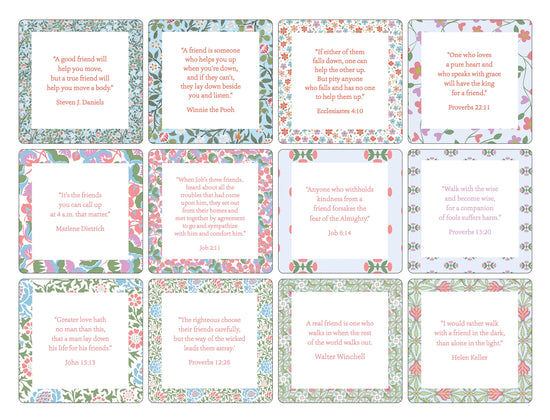 Friendship Verse Cards