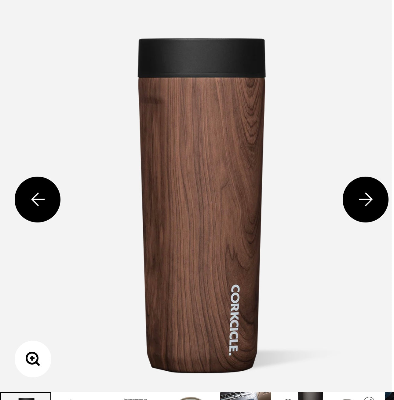 Corkcicle Commuter Cup - Wood Grain
