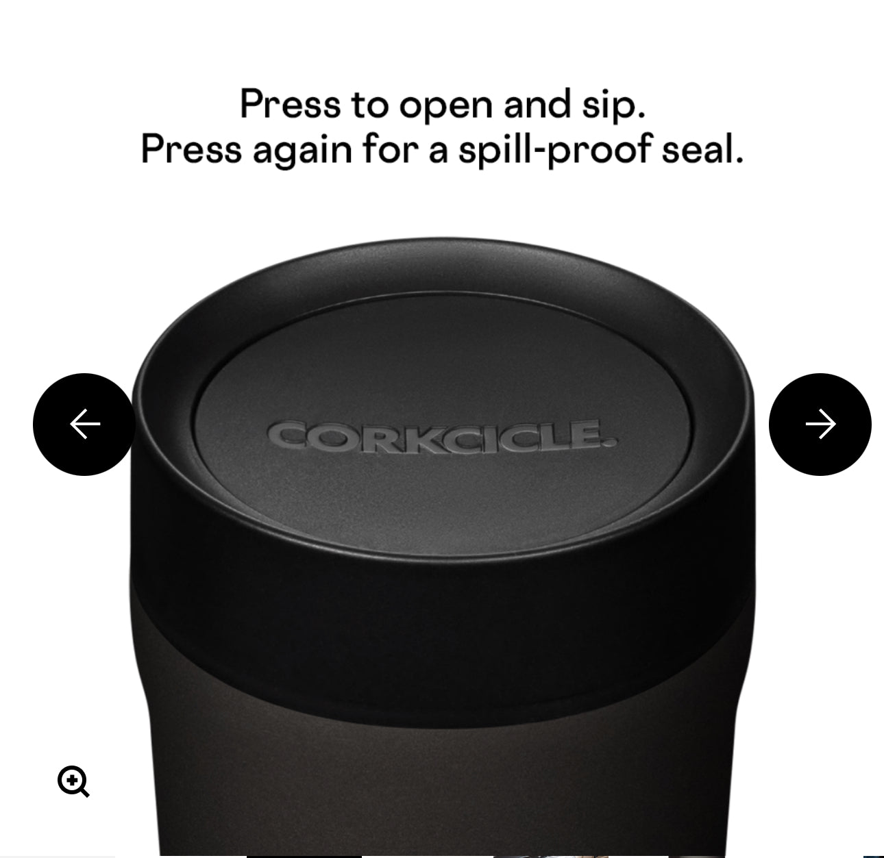 Corkcicle Commuter Cup - Wood Grain