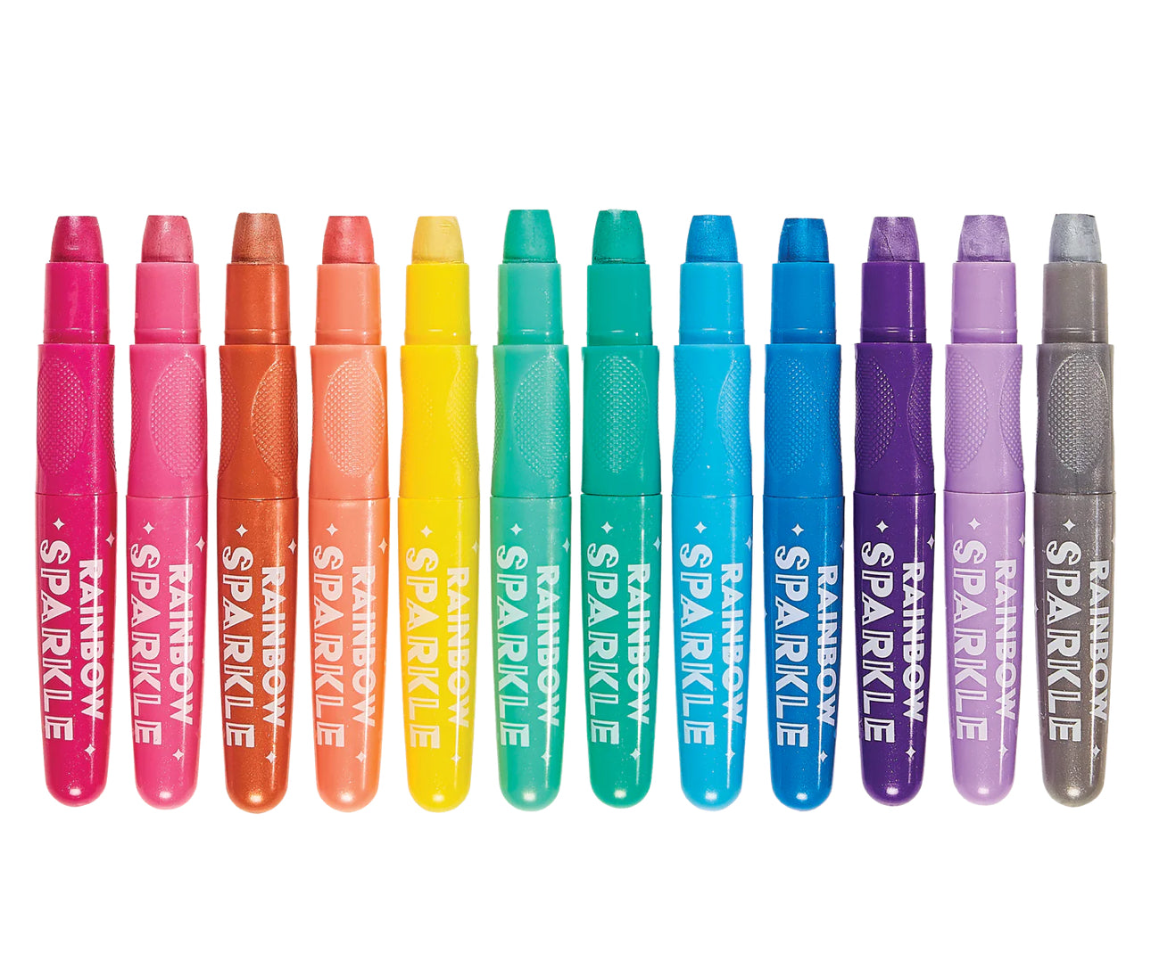 Rainbow Sparkle Metallic Ooly -Watercolor Gel Crayons - Set of 12