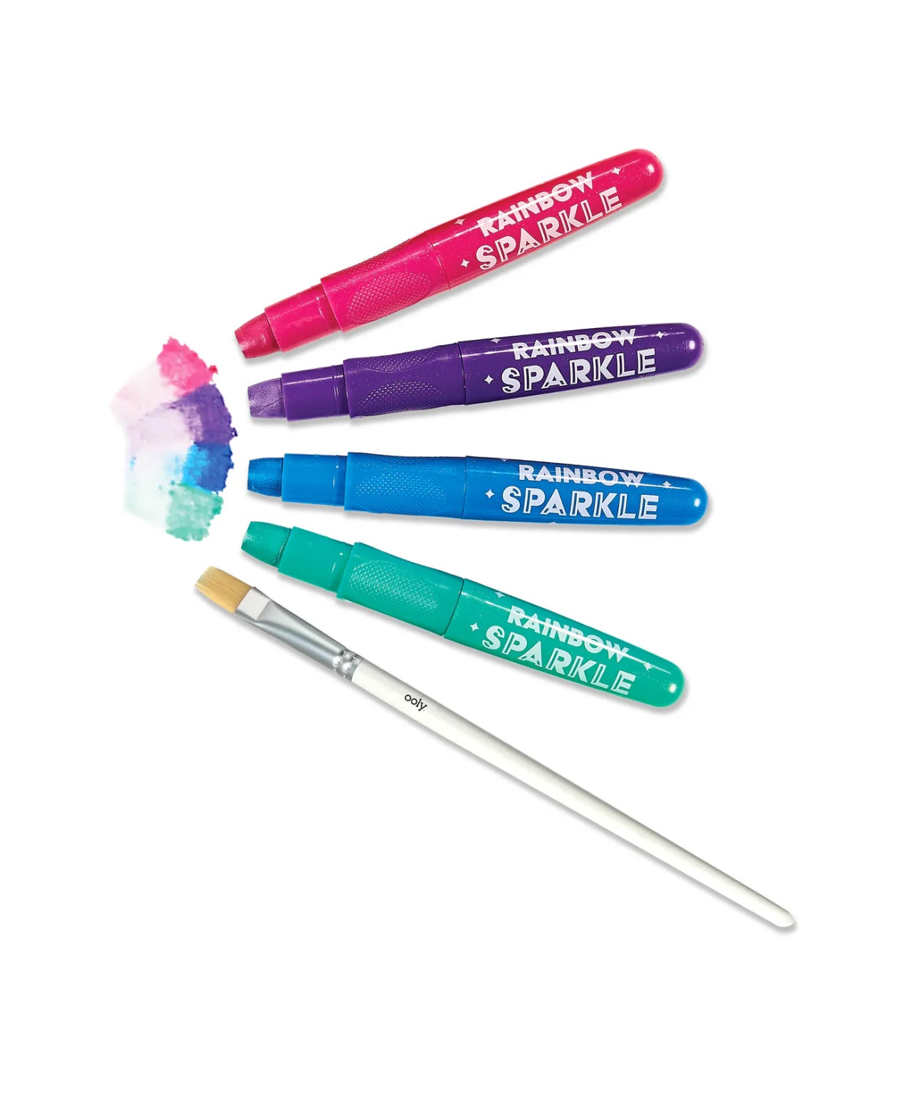 Rainbow Sparkle Metallic Ooly -Watercolor Gel Crayons - Set of 12