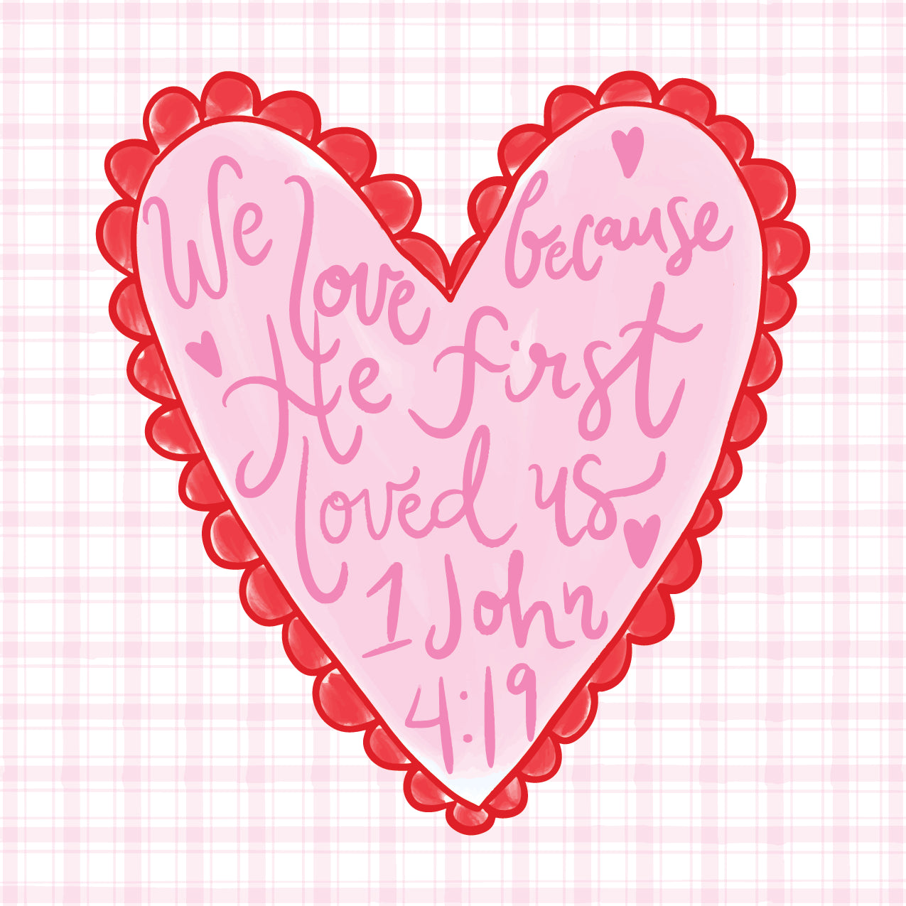 Valentines Acrylic Blocks by Kirsten McFarlan