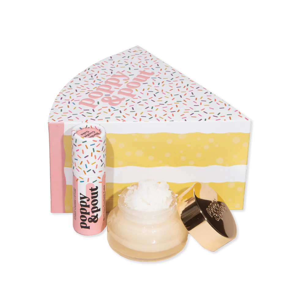 Poppy & Pout Birthday Cake Duo