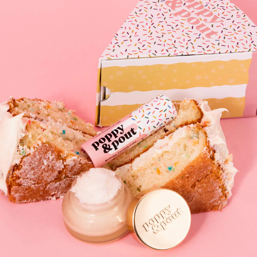 Poppy & Pout Birthday Cake Duo