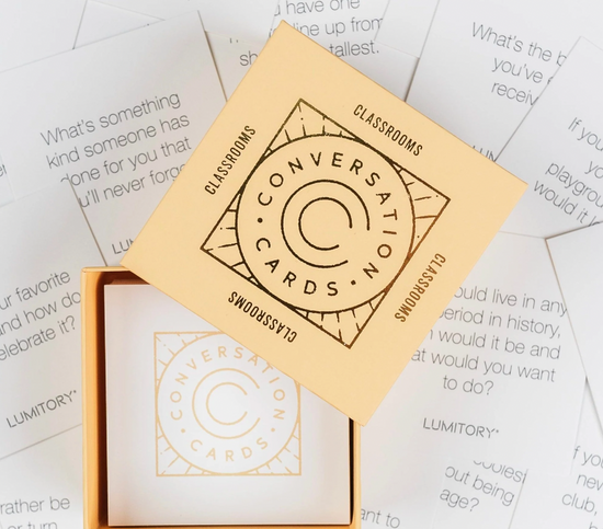 Conversation Cards for the Classroom & Zorro Pecan Duo